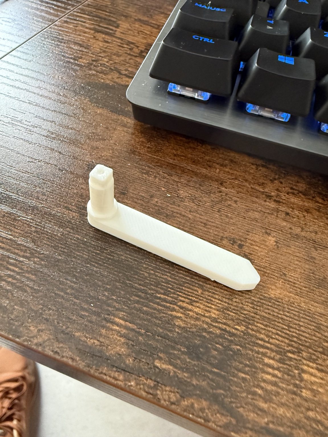 Pieza de repuesto impresa en 3D